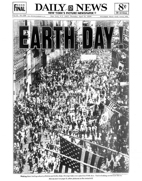 history of earth day article
